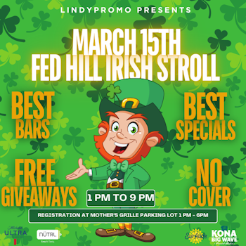 Baltimore Fed Hill St. Patrick's Bar Crawl 3-15