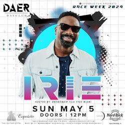 DAY F1 VIEWING PARTY w DJ IRIE 