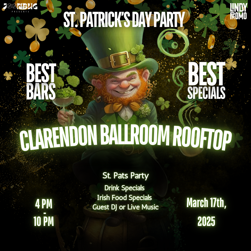 St Patrick's Party Clarendon Ballroom