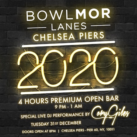 Bowlmor Chelsea Piers New York City New Years Eve Parties Buy Tickets Now
