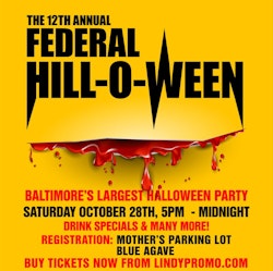 Baltimore Federal Hill Halloween Bar Crawl