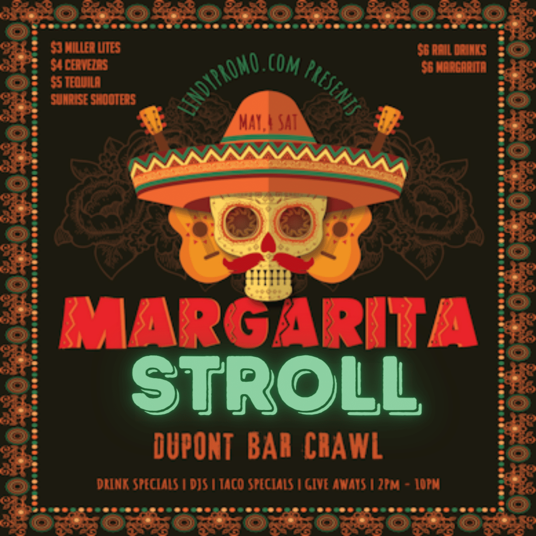 DC Cinco de Mayo Bar Crawl May 4, 2024 Washington DC Events