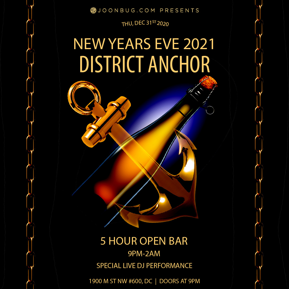 District Anchor | Washington DC New Years Eve Parties | Buy Tickets Now