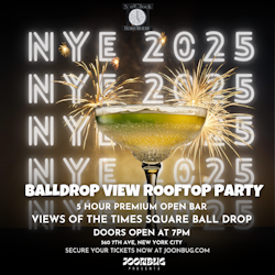 Margaritaville 32nd Fl Rooftop Ball Drop View