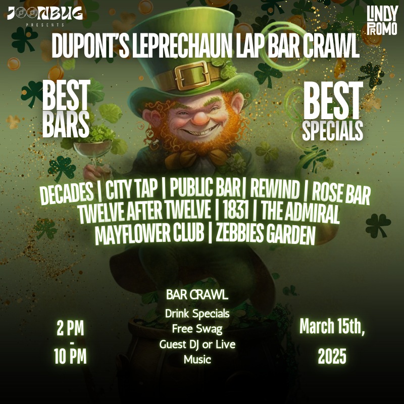 DC St Patrick's Bar Crawl 3-15