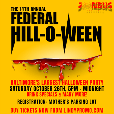 Baltimore Federal Hill Halloween Bar Crawl