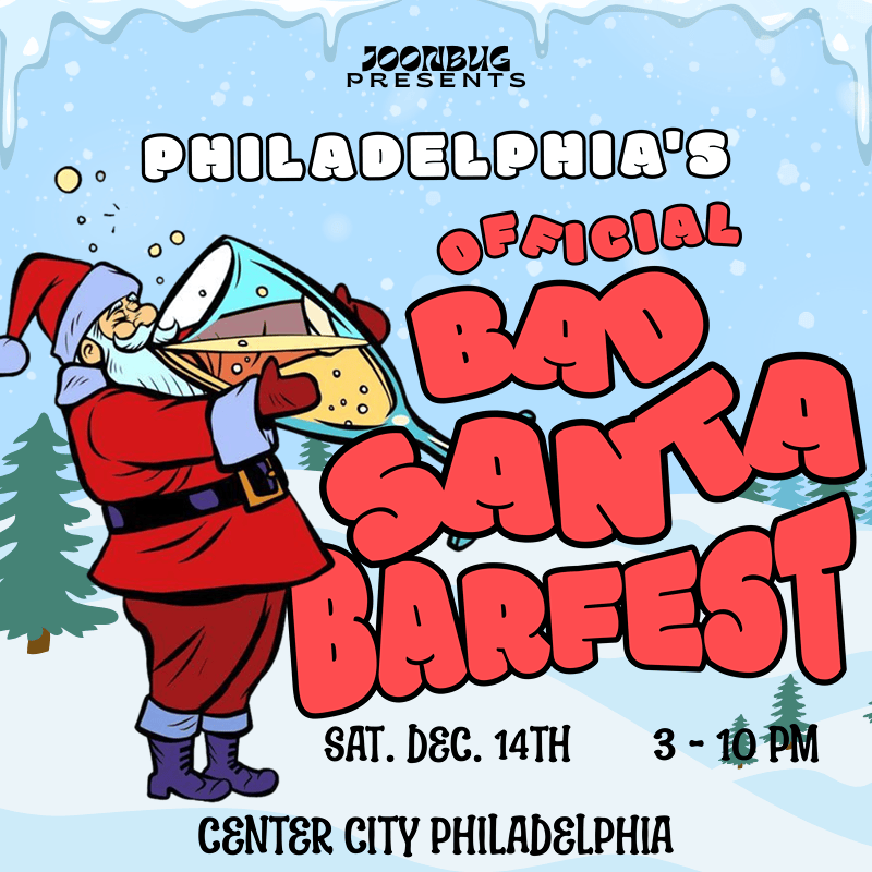 Philly Official Bad Santa Bar Fest