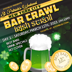 New York St Patrick's Bar Crawl Day 1