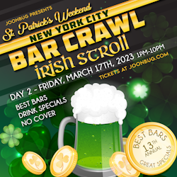 New York St Patrick's Day Bar Crawl 3/17/22