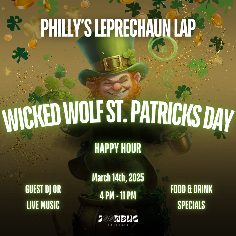 St Patrick's Happy Hour Wicked Wolf 3-14