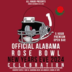 Official Alabama New Year's Eve Rose Bowl Celebration