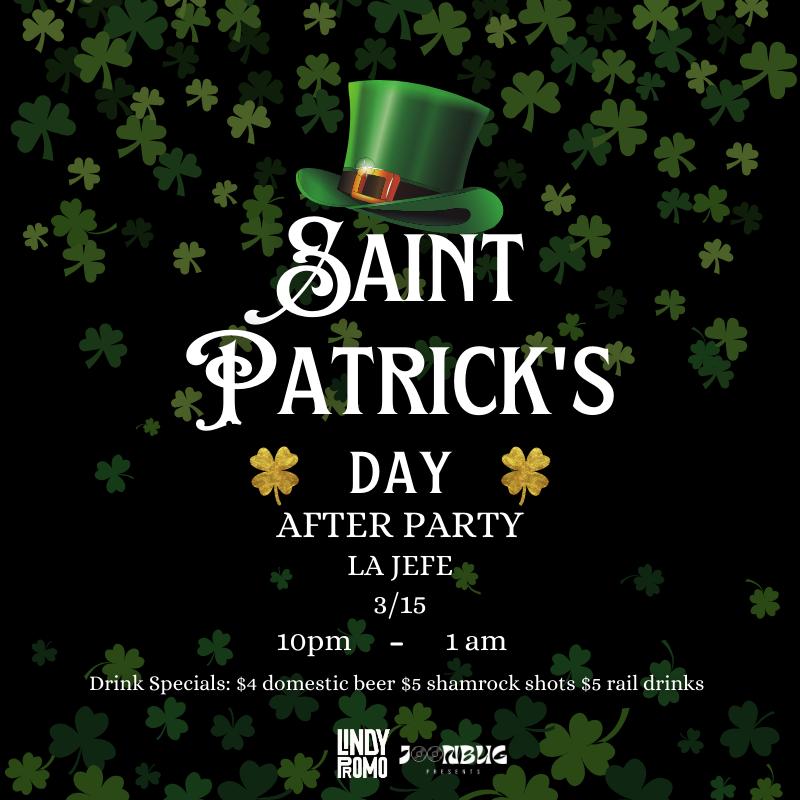 DC St. Patrick's AFTER PARTY 3-15