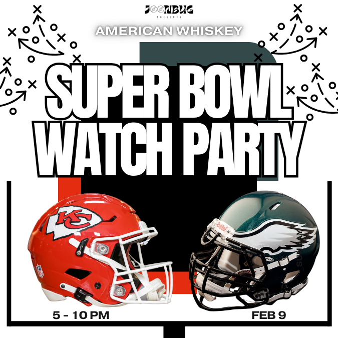 super bowl watch party flyer