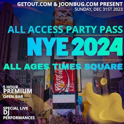 All Ages Times Square NYE Party Pass